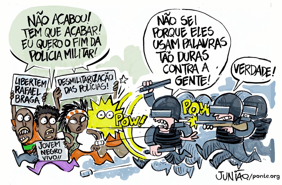 Resultado de imagem para charges contra militares